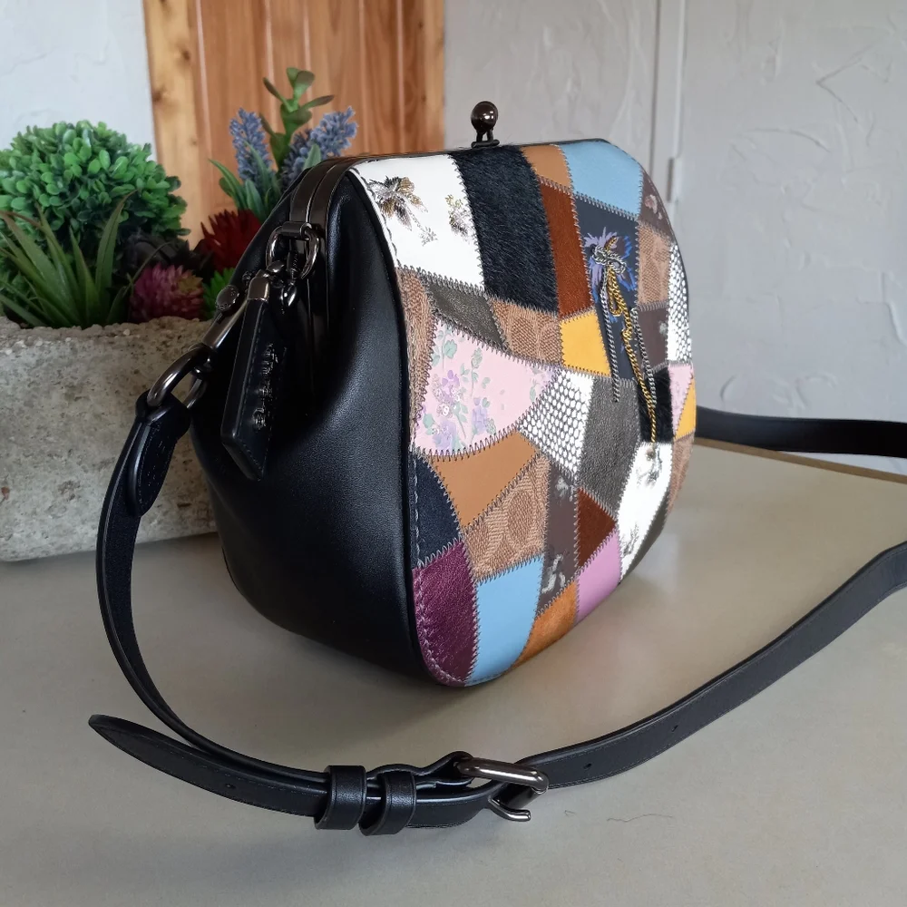 Coach Multicolor Patchwork Crossbody Bag - Picture 5 of 16